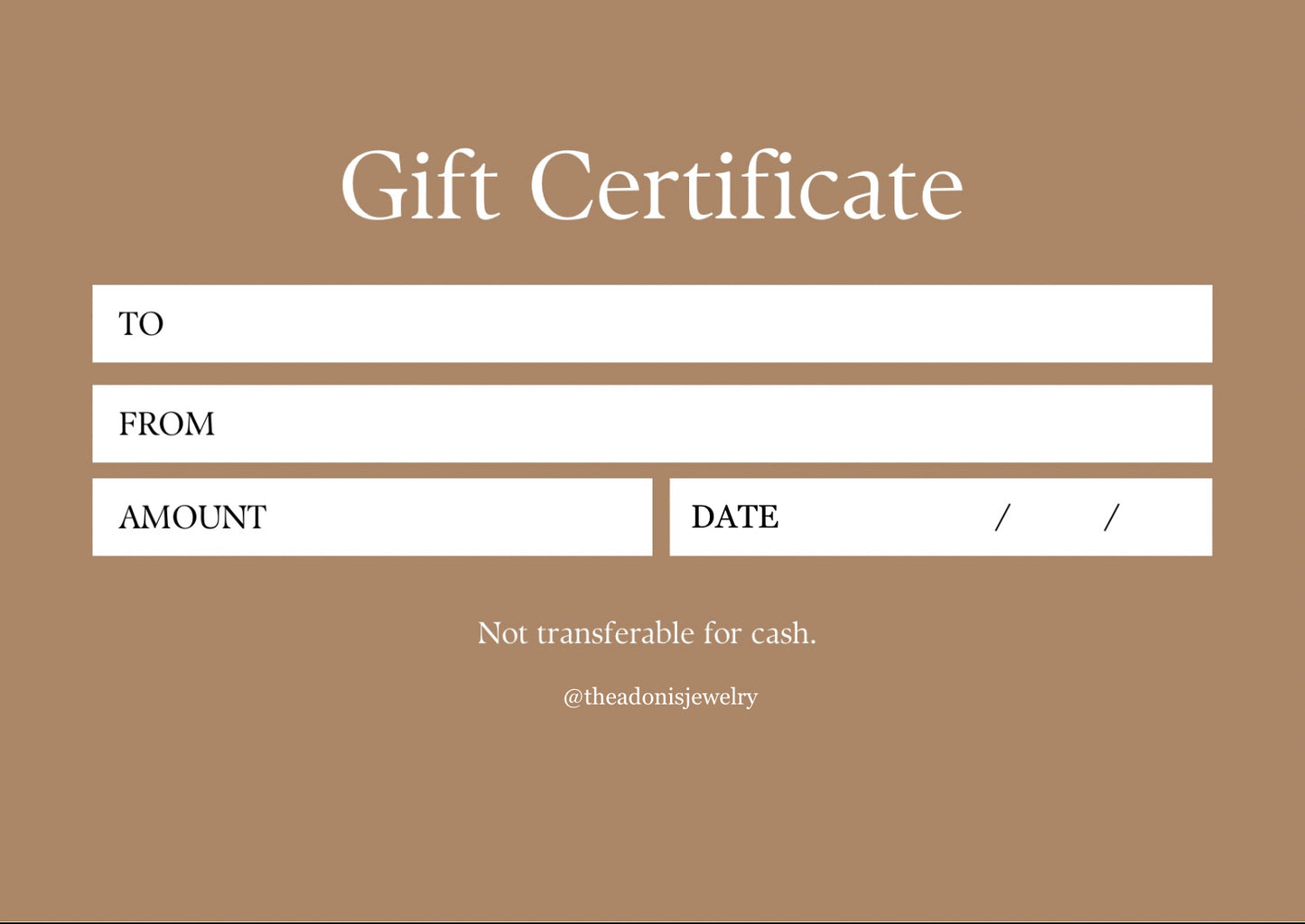 Gift Card