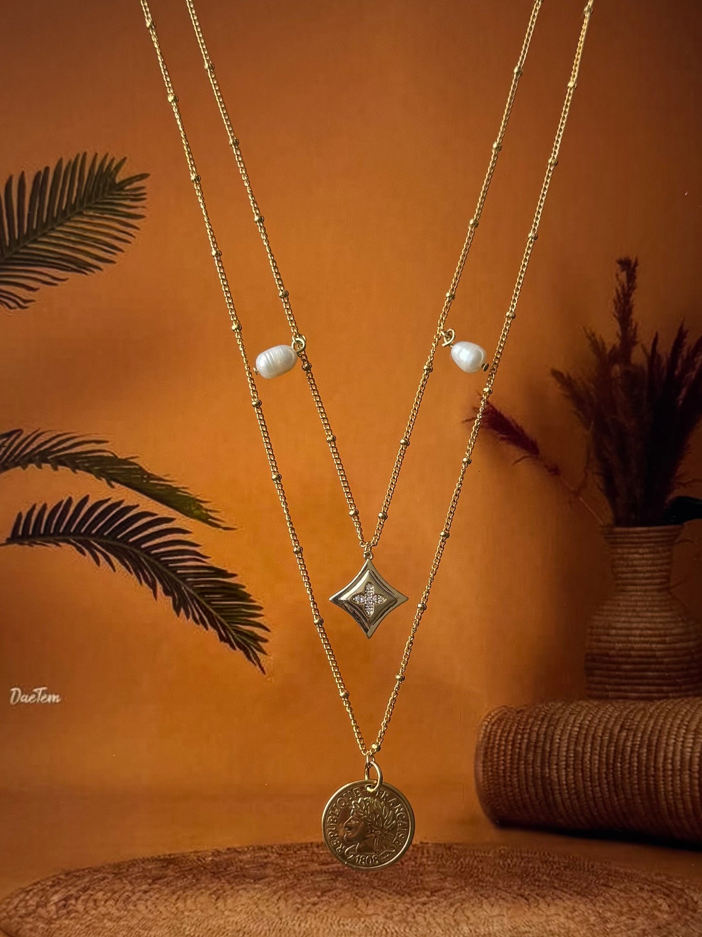 Coin necklace